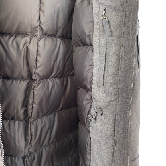 Eddie Bauer Women's Superior III Down
Stadium Coat Jacket Size: PXS Color: Gray - Picture 13 of 16